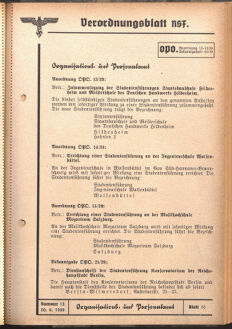 Verordnungsblatt des Reichsstudentenführers 19390620 Seite: 17