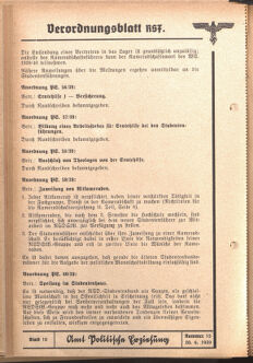 Verordnungsblatt des Reichsstudentenführers 19390620 Seite: 20