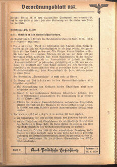 Verordnungsblatt des Reichsstudentenführers 19390620 Seite: 22