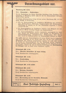 Verordnungsblatt des Reichsstudentenführers 19390620 Seite: 23