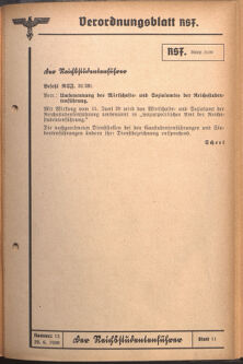 Verordnungsblatt des Reichsstudentenführers 19390620 Seite: 3