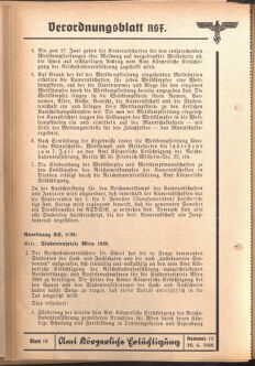 Verordnungsblatt des Reichsstudentenführers 19390620 Seite: 32