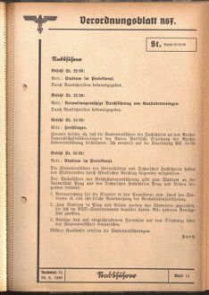 Verordnungsblatt des Reichsstudentenführers 19390620 Seite: 7