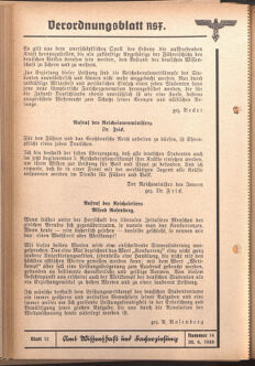 Verordnungsblatt des Reichsstudentenführers 19390630 Seite: 12