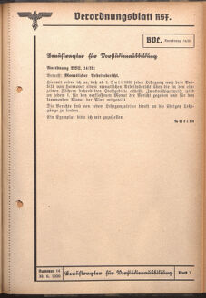 Verordnungsblatt des Reichsstudentenführers 19390630 Seite: 5