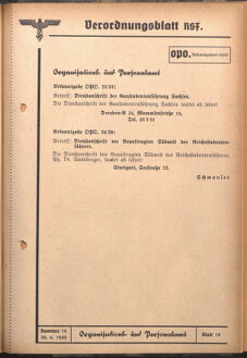 Verordnungsblatt des Reichsstudentenführers 19390630 Seite: 7