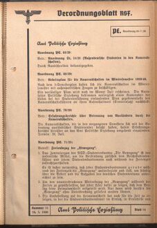 Verordnungsblatt des Reichsstudentenführers 19390710 Seite: 25