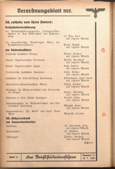 Verordnungsblatt des Reichsstudentenführers 19390730 Seite: 6