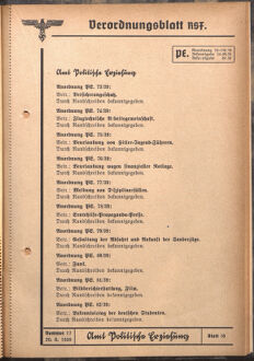 Verordnungsblatt des Reichsstudentenführers 19390820 Seite: 17