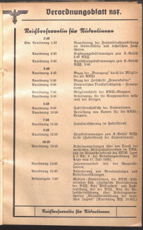 Verordnungsblatt des Reichsstudentenführers 19400101 Seite: 21