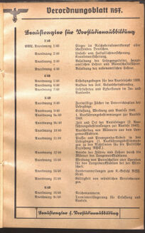 Verordnungsblatt des Reichsstudentenführers 19400101 Seite: 23