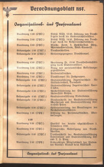 Verordnungsblatt des Reichsstudentenführers 19400101 Seite: 27