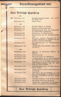 Verordnungsblatt des Reichsstudentenführers 19400101 Seite: 33