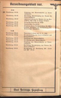 Verordnungsblatt des Reichsstudentenführers 19400101 Seite: 38