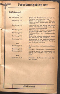 Verordnungsblatt des Reichsstudentenführers 19400101 Seite: 43