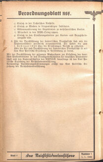 Verordnungsblatt des Reichsstudentenführers 19400101 Seite: 72