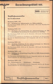 Verordnungsblatt des Reichsstudentenführers 19400101 Seite: 91