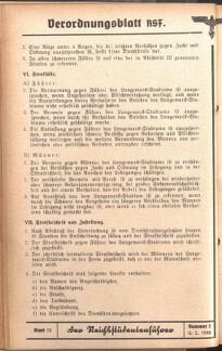 Verordnungsblatt des Reichsstudentenführers 19400205 Seite: 20