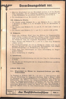 Verordnungsblatt des Reichsstudentenführers 19400205 Seite: 21