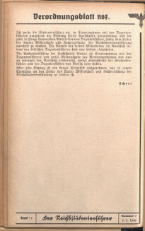 Verordnungsblatt des Reichsstudentenführers 19400205 Seite: 24