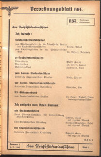 Verordnungsblatt des Reichsstudentenführers 19400205 Seite: 3