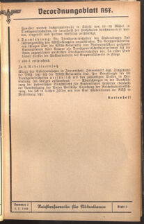 Verordnungsblatt des Reichsstudentenführers 19400205 Seite: 51