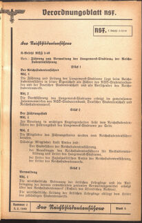 Verordnungsblatt des Reichsstudentenführers 19400205 Seite: 7