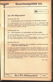 Verordnungsblatt des Reichsstudentenführers 19400205 Seite: 71