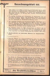 Verordnungsblatt des Reichsstudentenführers 19400205 Seite: 9