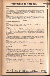 Verordnungsblatt des Reichsstudentenführers 19400320 Seite: 14