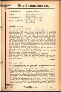 Verordnungsblatt des Reichsstudentenführers 19400320 Seite: 19