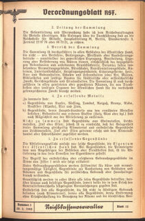 Verordnungsblatt des Reichsstudentenführers 19400320 Seite: 27