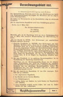 Verordnungsblatt des Reichsstudentenführers 19400320 Seite: 29