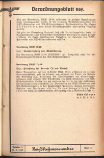 Verordnungsblatt des Reichsstudentenführers 19400320 Seite: 35