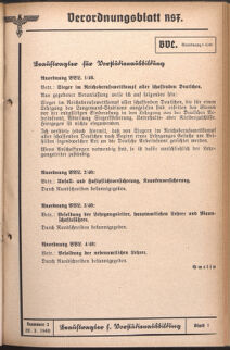 Verordnungsblatt des Reichsstudentenführers 19400320 Seite: 43