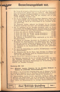 Verordnungsblatt des Reichsstudentenführers 19400320 Seite: 53