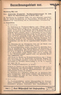 Verordnungsblatt des Reichsstudentenführers 19400320 Seite: 58