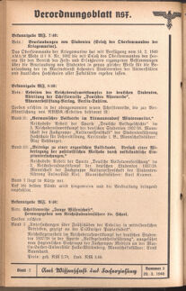 Verordnungsblatt des Reichsstudentenführers 19400320 Seite: 62