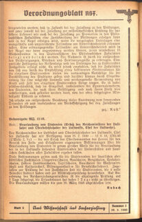 Verordnungsblatt des Reichsstudentenführers 19400320 Seite: 64