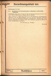 Verordnungsblatt des Reichsstudentenführers 19400420 Seite: 13