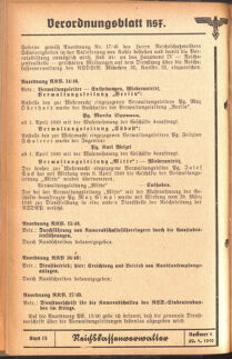 Verordnungsblatt des Reichsstudentenführers 19400420 Seite: 16