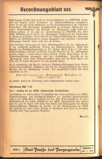 Verordnungsblatt des Reichsstudentenführers 19400420 Seite: 40