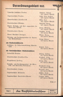 Verordnungsblatt des Reichsstudentenführers 19400420 Seite: 6