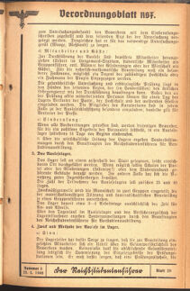 Verordnungsblatt des Reichsstudentenführers 19400520 Seite: 11