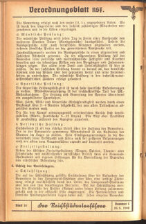 Verordnungsblatt des Reichsstudentenführers 19400520 Seite: 14