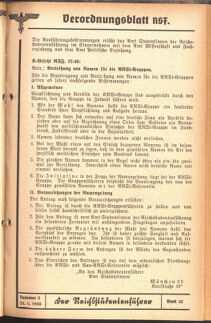 Verordnungsblatt des Reichsstudentenführers 19400520 Seite: 17