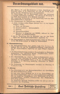 Verordnungsblatt des Reichsstudentenführers 19400520 Seite: 54