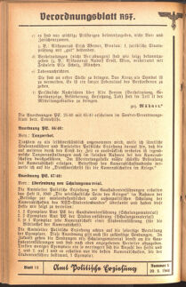 Verordnungsblatt des Reichsstudentenführers 19400520 Seite: 62