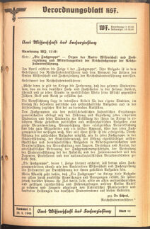 Verordnungsblatt des Reichsstudentenführers 19400520 Seite: 65