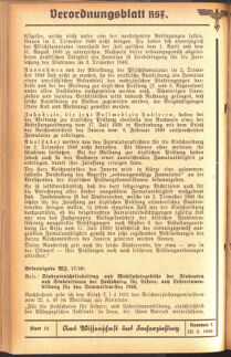 Verordnungsblatt des Reichsstudentenführers 19400520 Seite: 70